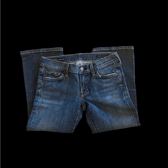 Citizens of Humanity Sz:27 Low Waist Cropped - Picture 3 of 8